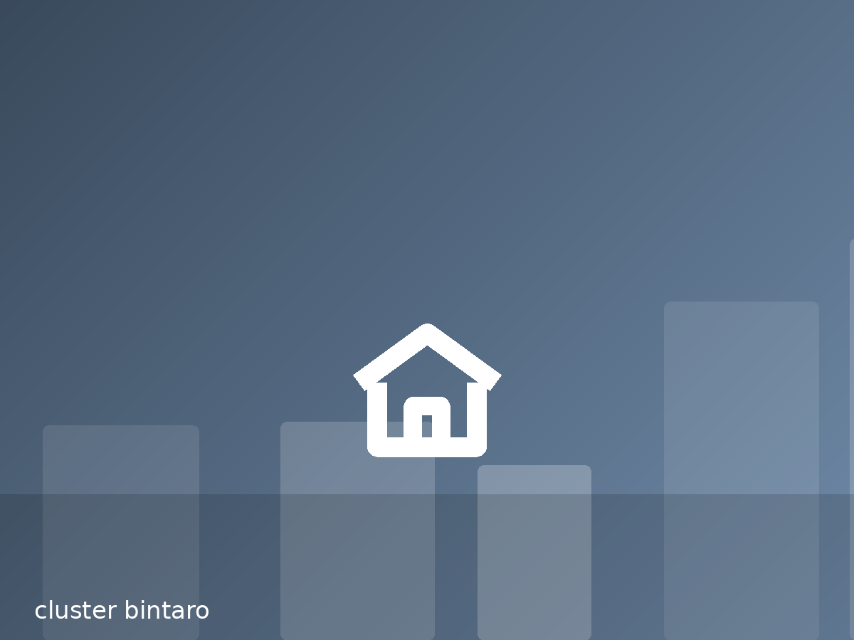 Rumah Minimalis di Cluster Bintaro